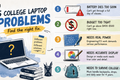 Checklist of common college laptop problems that the right machine can actually solve -thelostpie