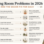 Checklist of common living room decor problems that the right 2026 design choices can solve - thelostpie