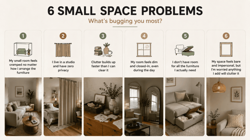 Checklist of common small-space problems that the right 2026 decor choices can solve - thelostpie