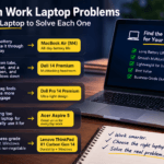 Checklist of common work laptop problems that the right machine can actually solve - thelostpie