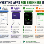 Four different investing learning styles, each matched to an appropriate app - thelostpie