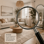 Magnifying glass revealing practical trade-offs behind popular small-space decor tricks - thelostpie