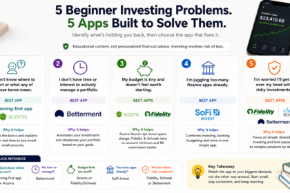 beginner investing problems that the right app can solve - thelostpie
