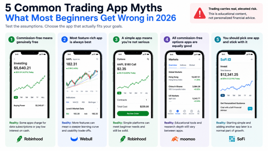 common stock trading app myths against the reality - thelostpie